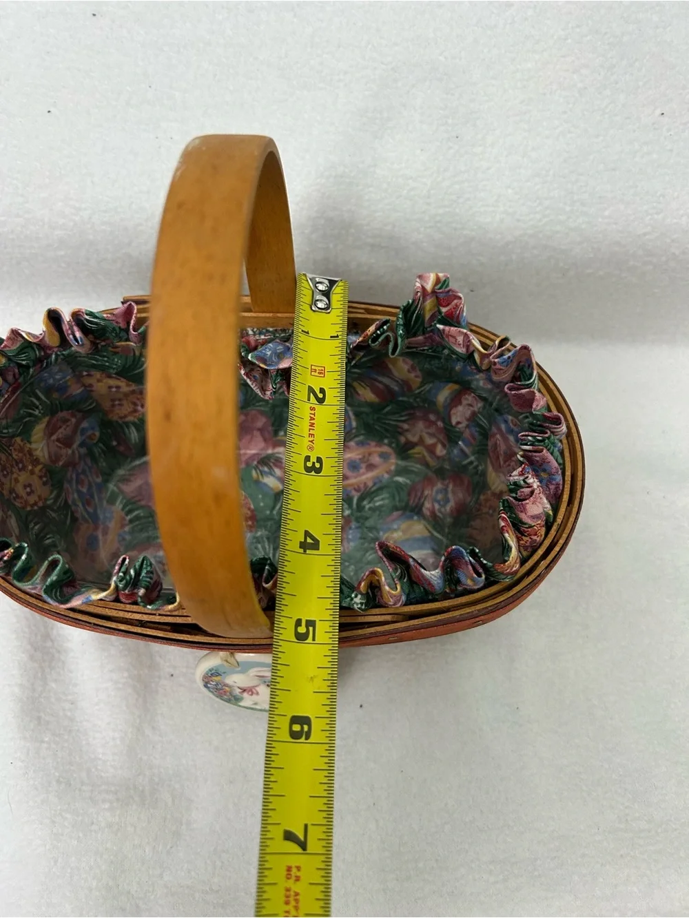 Longaberger handwoven wooden